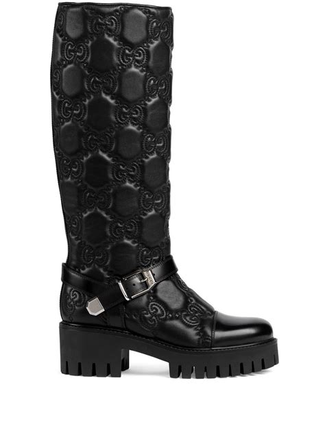 gucci lug sole boots